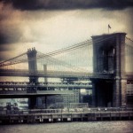 Star spangled Brooklyn Bridge
